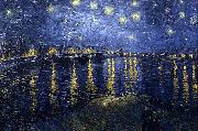 Vincent Van Gogh Starry Night Over the Rhone oil